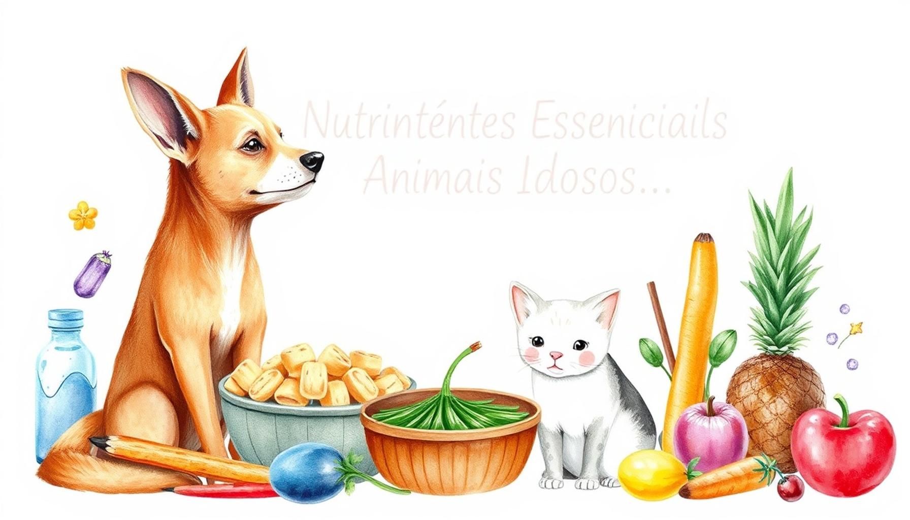 Essential Nutrients for Elderly Animals: How to Adapt Diet in Old Age