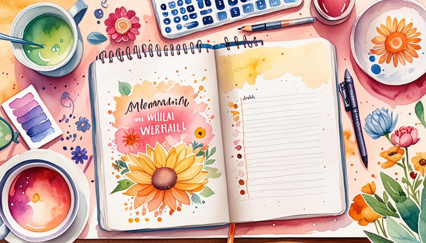 Integrating Positive Affirmations in Monthly Goal Review