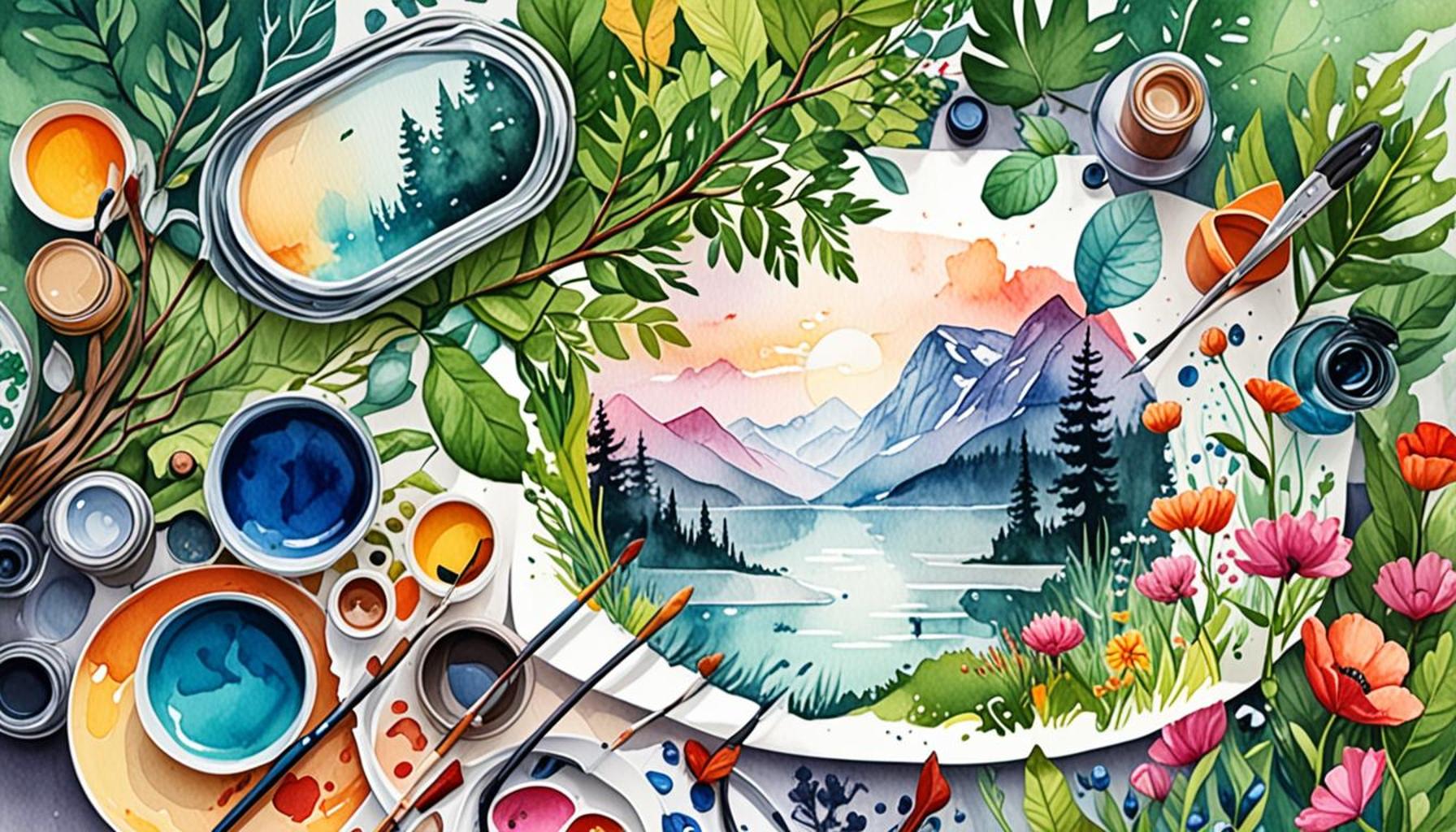 The intersection of art and nature: how outdoor artistic expression becomes a sustainable and inspiring hobby